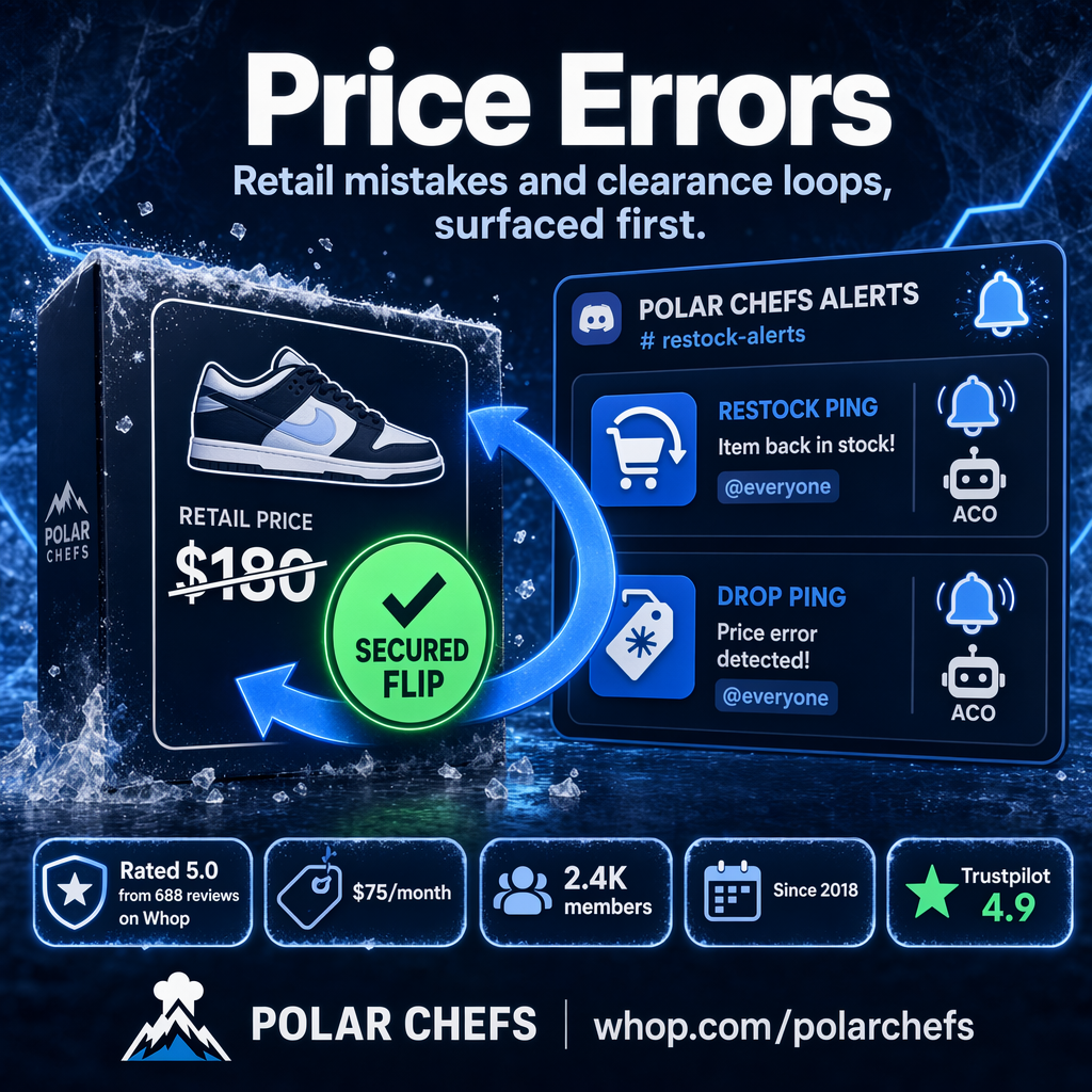 Price Error Reselling Guide: How to Catch Retail Mistakes Before They Vanish hero image